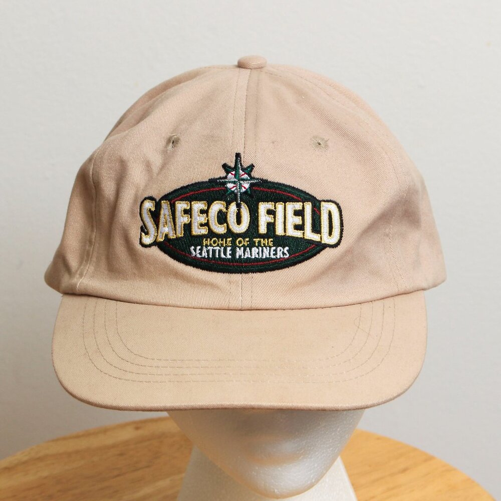 Seattle Mariners Safeco Field Hat Mens OS Tan Cap